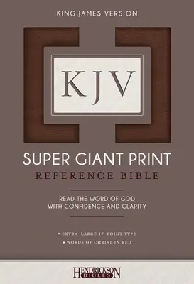 Bible KJV Super Giant Print - KJV Super Giant Print Bible