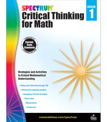 Spectrum Critical Thinking for Math, Grade 1