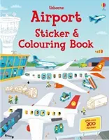 Livre d'autocollants et de coloriages sur les aéroports - Airport Sticker and Colouring Book