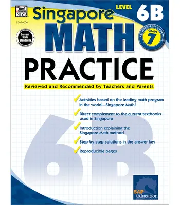 Pratique des mathématiques, 7e année - Math Practice, Grade 7