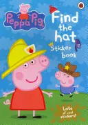 Peppa Pig : Livre d'autocollants pour trouver le chapeau - Peppa Pig: Find the Hat Sticker Book