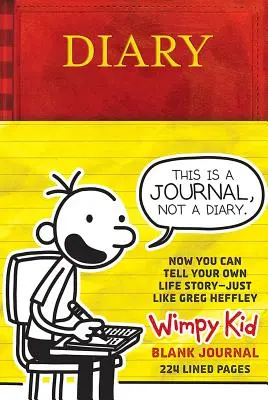 Journal de bord de Wimpy Kid - Diary of a Wimpy Kid Blank Journal