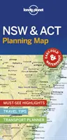 Lonely Planet Nouvelle-Galles du Sud et ACT Planification 1 - Lonely Planet New South Wales & ACT Planning Map 1