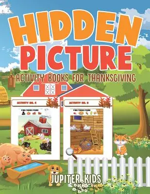 Livres d'activités sur les images cachées pour Thanksgiving - Hidden Picture Activity Books for Thanksgiving