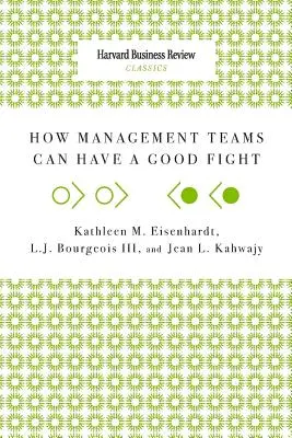Comment les équipes de gestion peuvent avoir une bonne dispute - How Management Teams Can Have a Good Fight