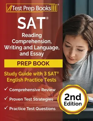 Guide de préparation à l'examen de PHR et questions de test pratique [7e édition] Guide d'étude avec 3 tests d'entraînement au SAT English [2ème édition] - SAT Reading Comprehension, Writing and Language, and Essay Prep Book: Study Guide with 3 SAT English Practice Tests [2nd Edition]