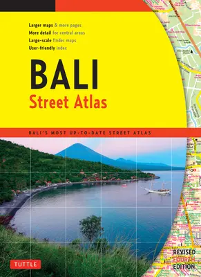 Atlas des rues de Bali quatrième édition - Bali Street Atlas Fourth Edition