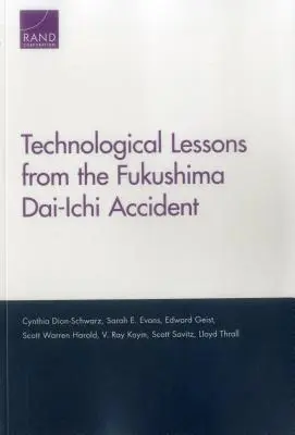 Leçons technologiques de l'accident de Fukushima Dai-Ichi - Technological Lessons from the Fukushima Dai-Ichi Accident