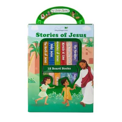 Ma petite bibliothèque : Histoires de Jésus (12 livres de plateau) - My Little Library: Stories of Jesus (12 Board Books)