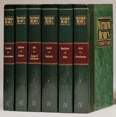 Matthew Henry's Commentary on the Whole Bible, Complete 6-Volume Set : Complet et non abrégé - Matthew Henry's Commentary on the Whole Bible, Complete 6-Volume Set: Complete and Unabridged