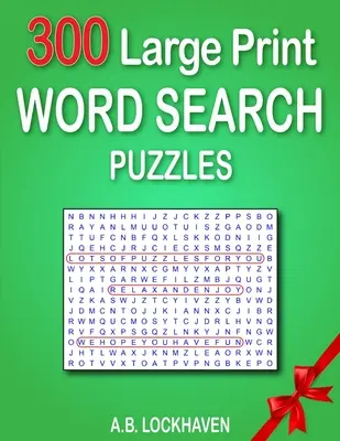 300 puzzles de recherche de mots en gros caractères - 300 Large Print Word Search Puzzles