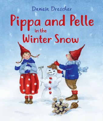 Pippa et Pelle dans la neige de l'hiver - Pippa and Pelle in the Winter Snow