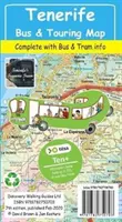 Carte des bus et des circuits de Ténériffe - Tenerife Bus & Touring Map