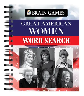 Brain Games - Recherche de mots sur les grandes femmes américaines - Brain Games - Great American Women Word Search
