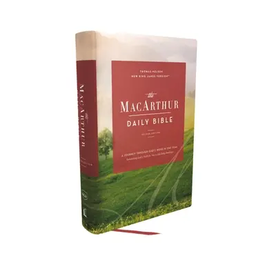 The Nkjv, MacArthur Daily Bible, 2ème édition, Hardcover, Comfort Print : Un voyage à travers la Parole de Dieu en un an - The Nkjv, MacArthur Daily Bible, 2nd Edition, Hardcover, Comfort Print: A Journey Through God's Word in One Year