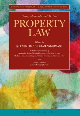 Cas, matériel et texte sur le droit de la propriété - Cases, Materials and Text on Property Law