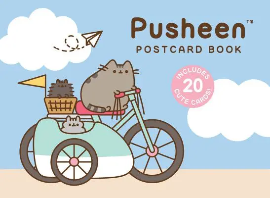 Livre de cartes postales Pusheen : Comprend 20 cartes mignonnes ! - Pusheen Postcard Book: Includes 20 Cute Cards!