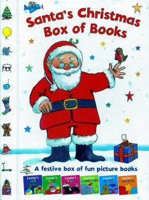 La boîte de livres de Noël du Père Noël : Une boîte festive de livres d'images amusants - Santa's Christmas Box of Books: A Festive Box of Fun Picture Books