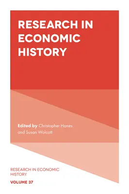 Recherche en histoire économique - Research in Economic History