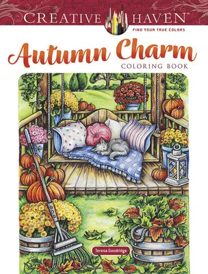 Livre à colorier Creative Haven Autumn Charm - Creative Haven Autumn Charm Coloring Book