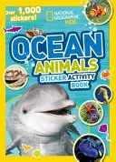 Livre d'activités d'autocollants sur les animaux de l'océan - Plus de 1 000 autocollants ! - Ocean Animals Sticker Activity Book - Over 1,000 Stickers!