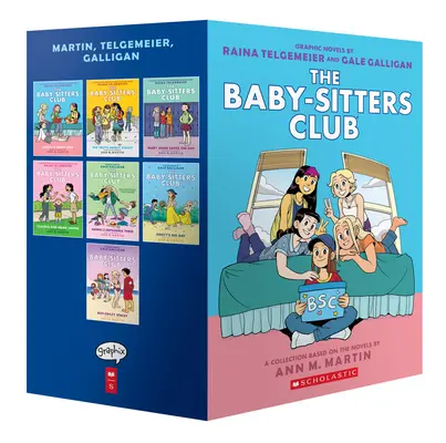 Les romans graphiques du Baby-Sitters Club #1-7 : Une Collection Graphix - The Baby-Sitters Club Graphic Novels #1-7: A Graphix Collection