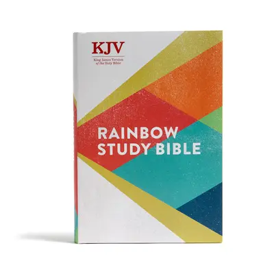 Bible d'étude KJV arc-en-ciel, couverture rigide : Ruban marqueur, texte codé par couleur, reliure cousue Smythe, police de caractères bibliques facile à lire, aides à l'étude de la Bible, cartes en couleur. - KJV Rainbow Study Bible, Hardcover: Ribbon Marker, Color-Coded Text, Smythe Sewn Binding, Easy to Read Bible Font, Bible Study Helps, Full-Color Maps