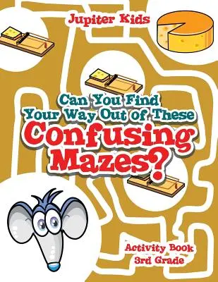 Les enfants de 2 ans et plus à l'école : les enfants de 2 ans et plus : Cahier d'activités pour la 3e année - Can You Find Your Way Out of These Confusing Mazes?: Activity Book 3rd Grade