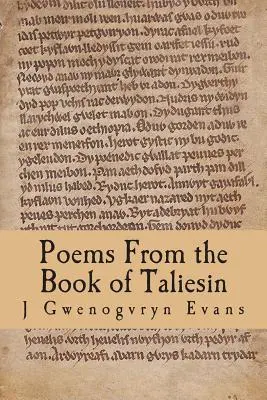 Poèmes du Livre de Taliesin - Poems From the Book of Taliesin