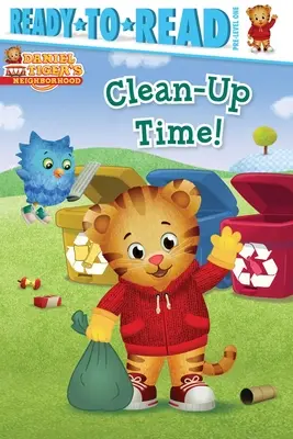 L'heure du nettoyage ! Prêt-à-lire Niveau 1 - Clean-Up Time!: Ready-To-Read Pre-Level 1