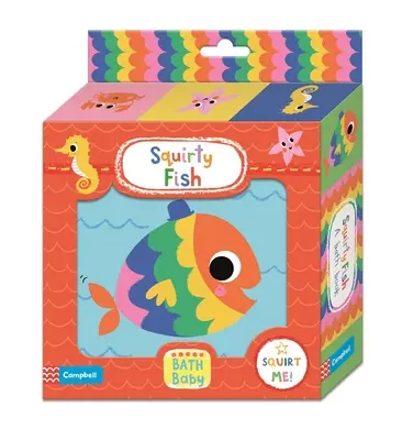 Livre de bain Squirty Fish - Squirty Fish Bath Book