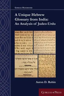 Un glossaire hébreu unique en provenance de l'Inde : Une analyse du judéo-urdu - A Unique Hebrew Glossary from India: An Analysis of Judeo-Urdu