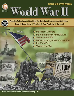 Cahier d'exercices sur la Seconde Guerre mondiale, 6e - 12e année - World War II Workbook, Grades 6 - 12