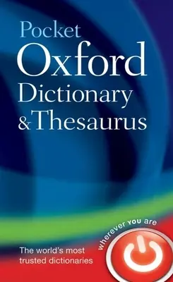 Dictionnaire et Thésaurus Oxford de poche - Pocket Oxford Dictionary and Thesaurus