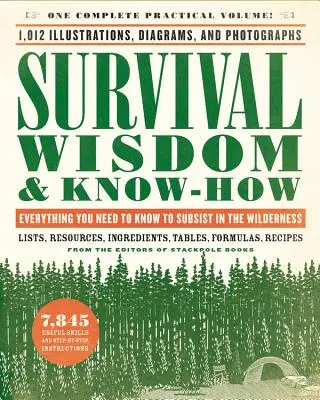 Survival Wisdom & Know-How : Tout ce qu'il faut savoir pour survivre dans la nature - Survival Wisdom & Know-How: Everything You Need to Know to Subsist in the Wilderness