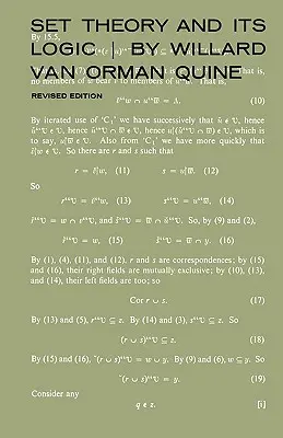 Théorie des ensembles et sa logique, édition révisée (révisée) - Set Theory and Its Logic, Revised Edition (Revised)