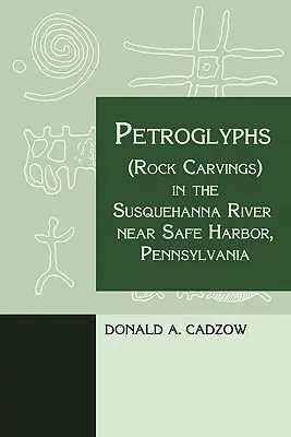 Pétroglyphes (gravures rupestres) dans la rivière Susquehanna près de Safe Harbor, Pennsylvanie - Petroglyphs (Rock Carvings) in the Susquehanna River near Safe Harbor, Pennsylvania