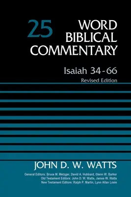 Isaïe 34-66, Volume 25, 25 : Édition révisée - Isaiah 34-66, Volume 25, 25: Revised Edition