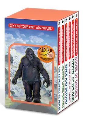 Choisissez votre propre aventure - Coffret 6 livres #1 (L'abominable homme des neiges, Voyage sous la mer, L'espace et l'au-delà, Les joyaux perdus de Nabooti, Mystère sur la terre ferme) - Choose Your Own Adventure 6- Book Boxed Set #1 (the Abominable Snowman, Journey Under the Sea, Space and Beyond, the Lost Jewels of Nabooti, Mystery o