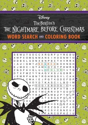 Le cauchemar avant Noël : mots cachés et coloriage - The Nightmare Before Christmas Word Search and Coloring Book