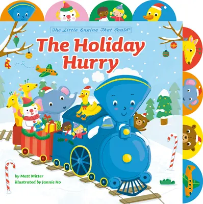 La course aux vacances : Un livre à onglets - The Holiday Hurry: A Tabbed Board Book