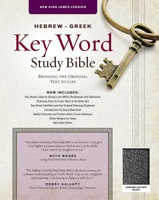 Bible d'étude des mots-clés hébreu-grec - NKJV - Hebrew-Greek Key Word Study Bible-NKJV