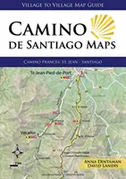 Camino de Santiago Maps - Camino Frances : St Jean - Santiago - Camino de Santiago Maps - Camino Frances: St Jean - Santiago
