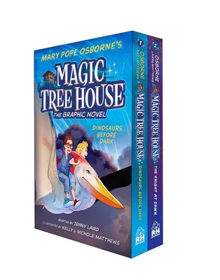 Coffret de romans graphiques 1-2 de la Maison de l'arbre magique - Magic Tree House Graphic Novels 1-2 Boxed Set