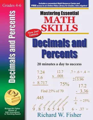 Maîtriser les compétences essentielles en mathématiques : décimales et pourcentages, 2e édition - Mastering Essential Math Skills Decimals and Percents, 2nd Edition