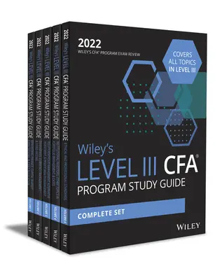 Wiley's Level III Cfa Program Study Guide 2022 : Complete Set (en anglais) - Wiley's Level III Cfa Program Study Guide 2022: Complete Set