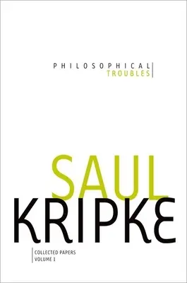 Philosophical Troubles, Volume I : Collected Papers (en anglais) - Philosophical Troubles, Volume I: Collected Papers
