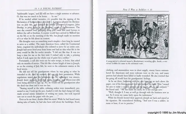 Un jeune patriote : La révolution américaine vécue par un garçon - A Young Patriot: The American Revolution as Experienced by One Boy