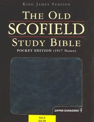 Ancienne Bible d'Étude Scofield - KJV - Poche - Old Scofield Study Bible-KJV-Pocket