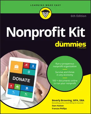 Le kit des organisations à but non lucratif pour les nuls - Nonprofit Kit for Dummies